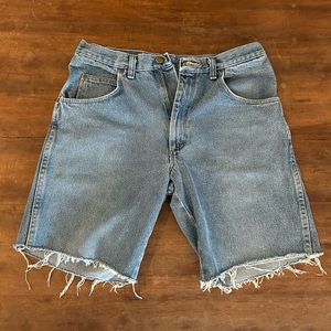 Mens Wrangler Jean Shorts